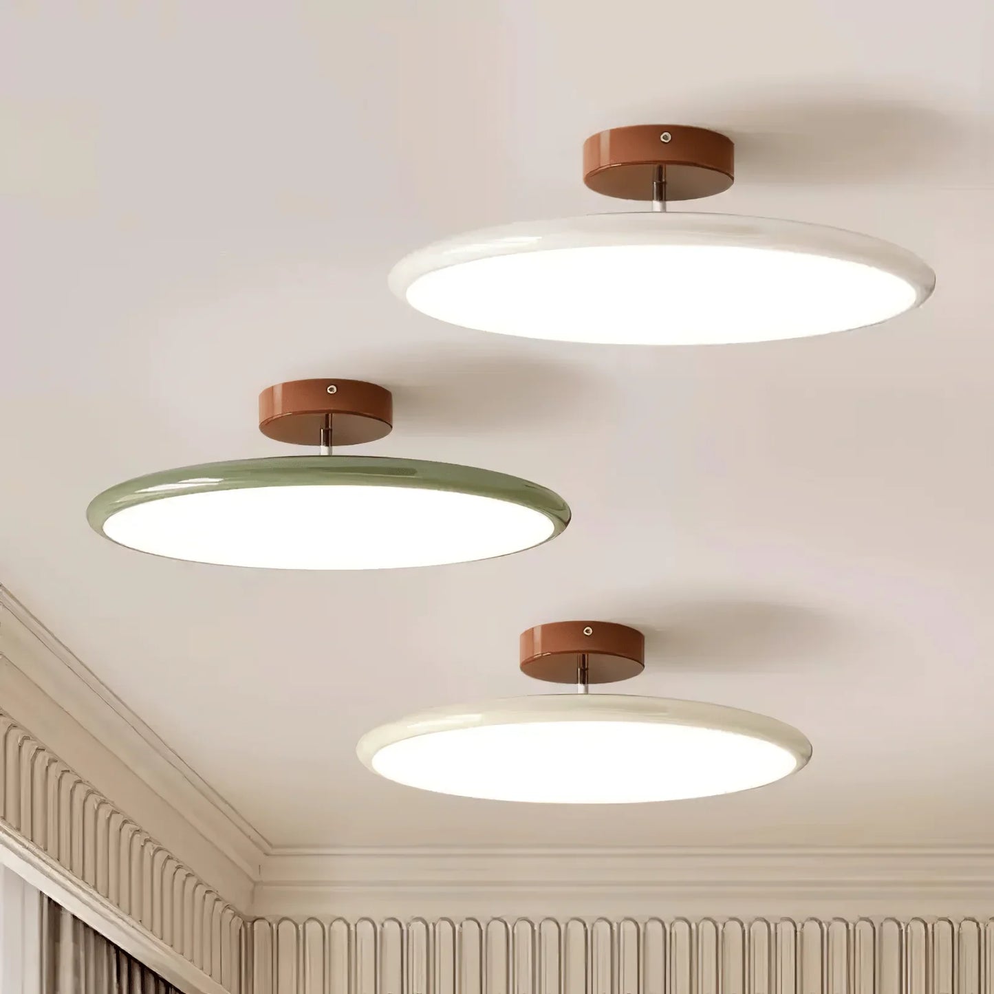 Ceiling LED Light with Adjustable Circular Shade | Lumexon