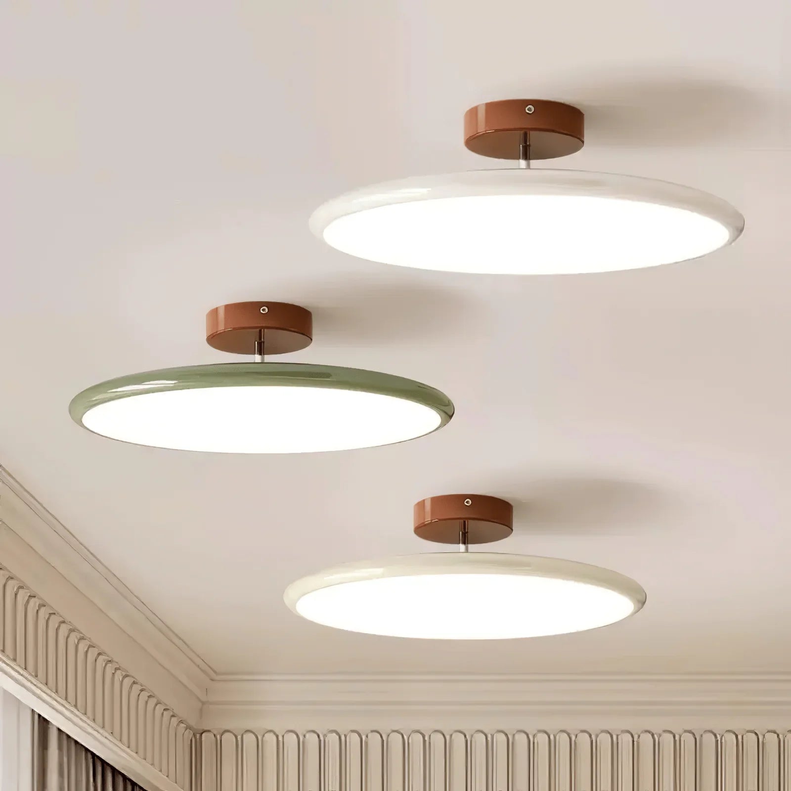 Ceiling LED Light with Adjustable Circular Shade | Lumexon