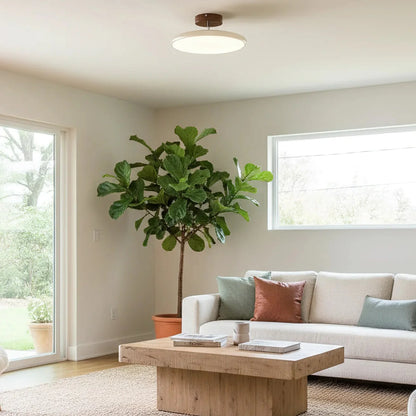 Ceiling LED Light with Adjustable Circular Shade | Lumexon