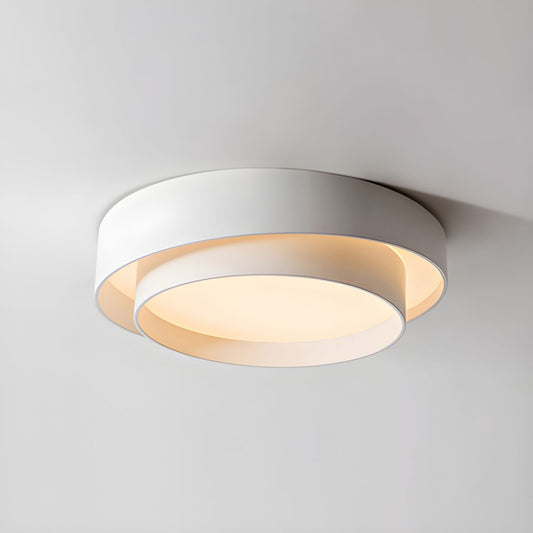 Ceiling LED Nordic Round Metal Light Fixture | Luvorin