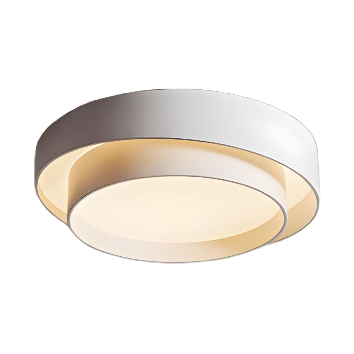 Ceiling LED Nordic Round Metal Light Fixture | Luvorin