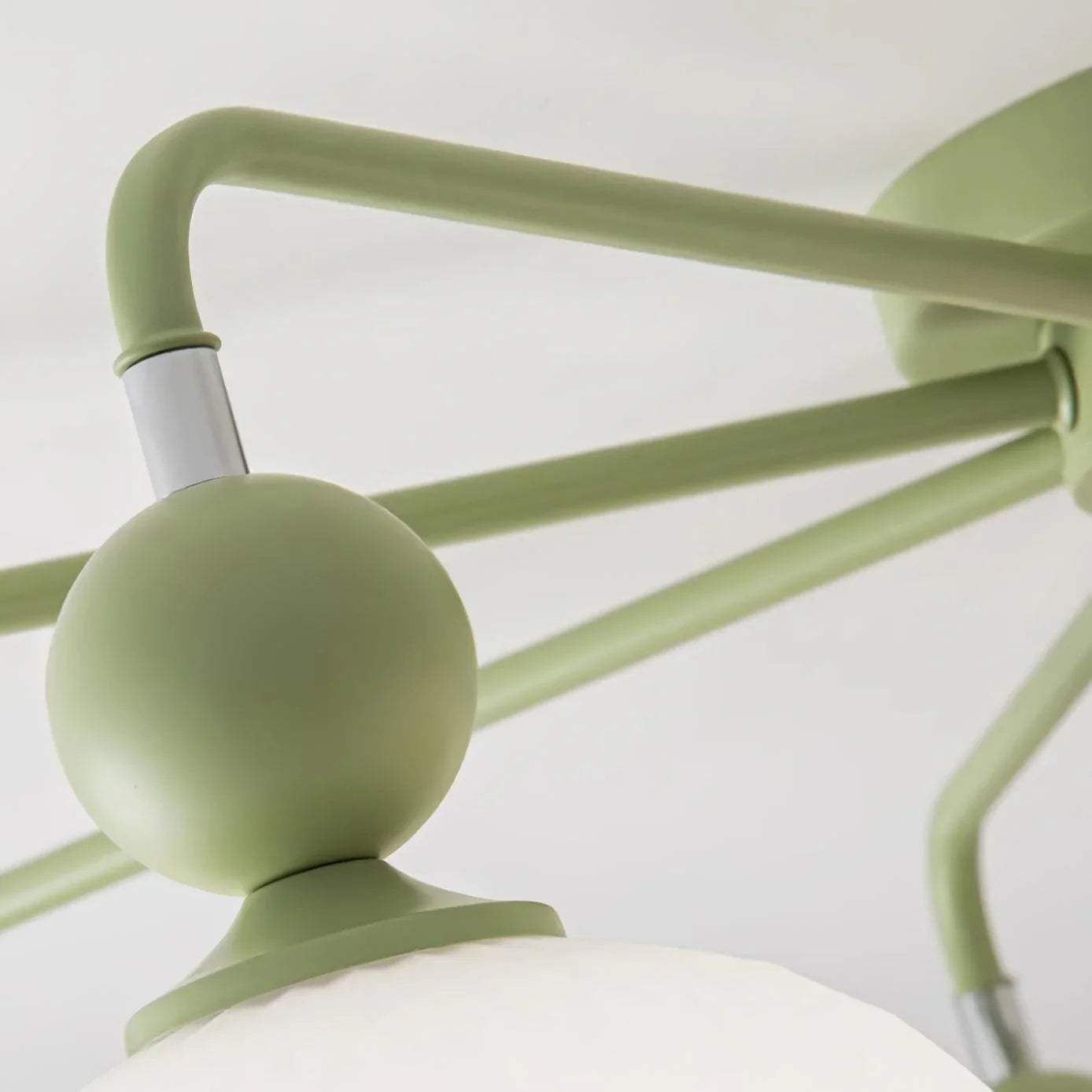 Ceiling Light Fixture with Ribbed Glass | Lamira