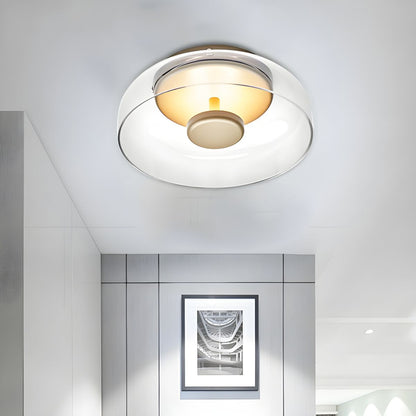 Ceiling Light Glass Dome Nordic Modern Design | Aurelo