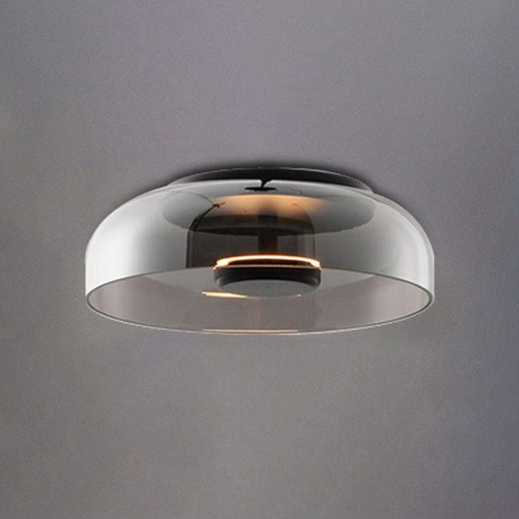 Ceiling Light Glass Dome Nordic Modern Design | Aurelo