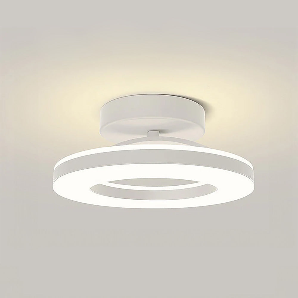 Modern Round Acrylic Ceiling Light for Corridors | Elqora