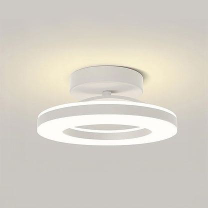 Modern Round Acrylic Ceiling Light for Corridors | Elqora