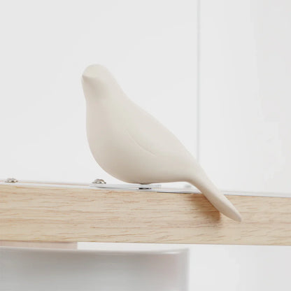 Modern Wooden Frame LED Bird Pendant Chandelier | Lumwood