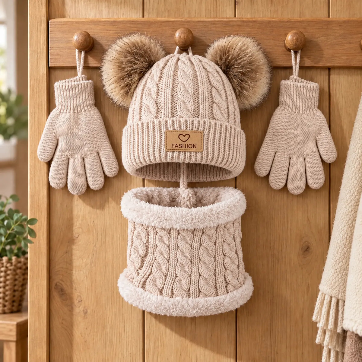 Children's Knit Winter Accessory Set
