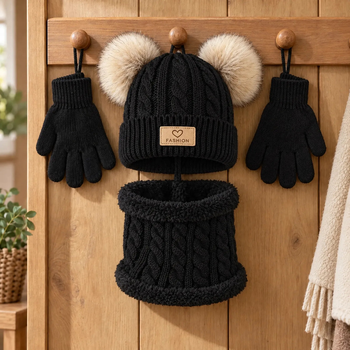 Children's Knit Winter Accessory Set