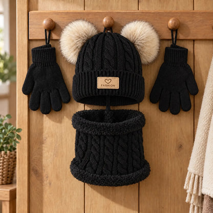 Children's Knit Winter Accessory Set