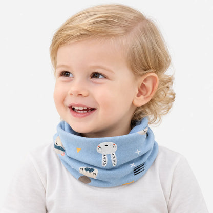 Children's Printed Ring Neck Scarf