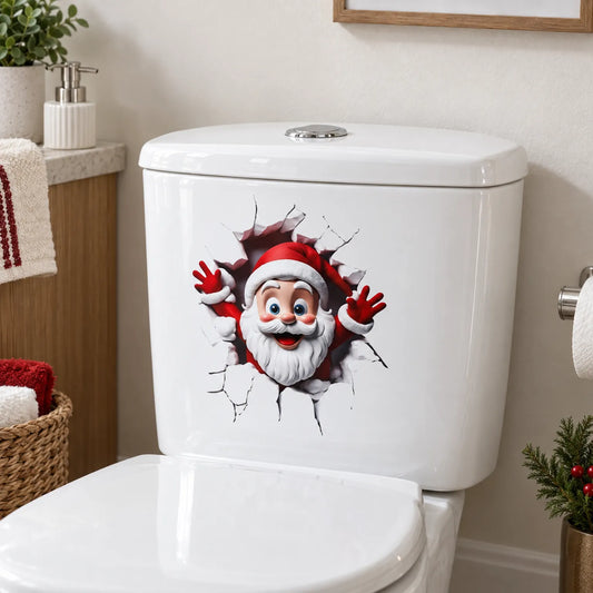 Christmas Decorative Bathroom Toilet Sticker