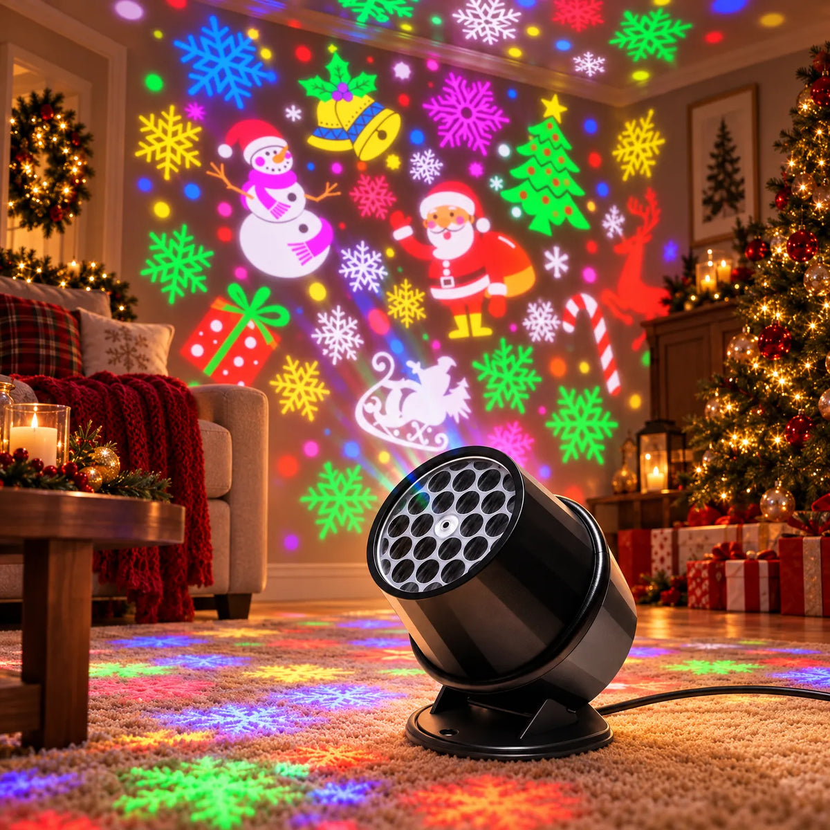 Christmas Holiday LED Projector Light