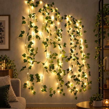 Christmas Leaf Fairy Lights String