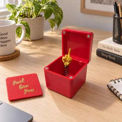 Christmas Novelty Desk Prank Gift Box