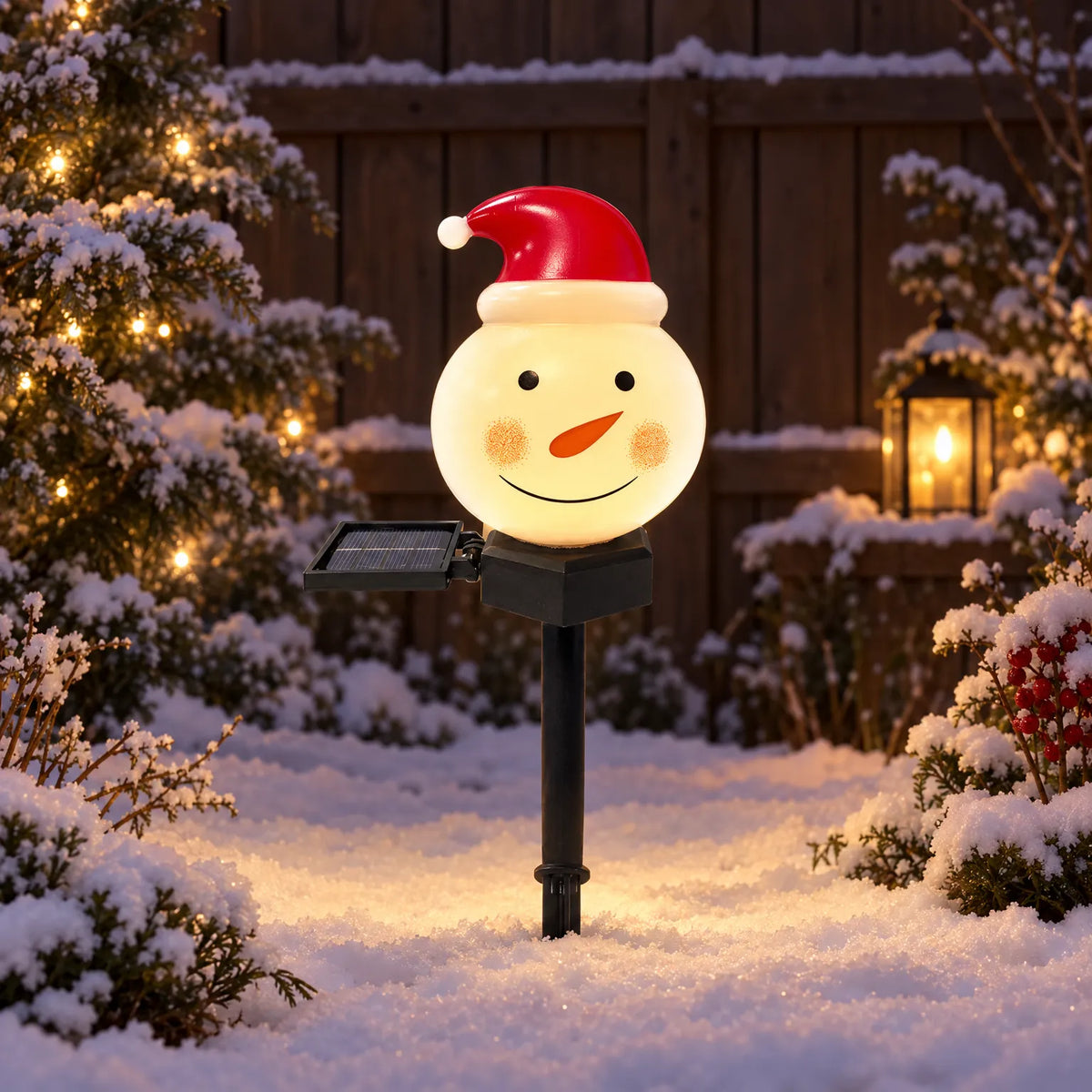 Christmas Outdoor Solar Garden Stake Light
