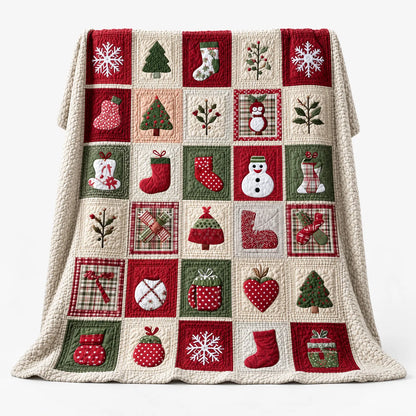 Christmas Printed Plush Throw Blanket