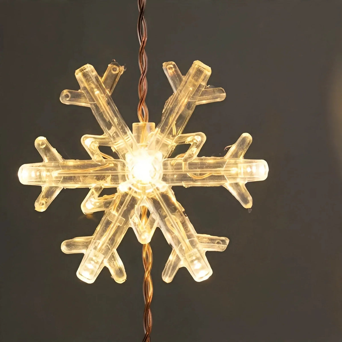 Christmas Snowflake LED Curtain Lights