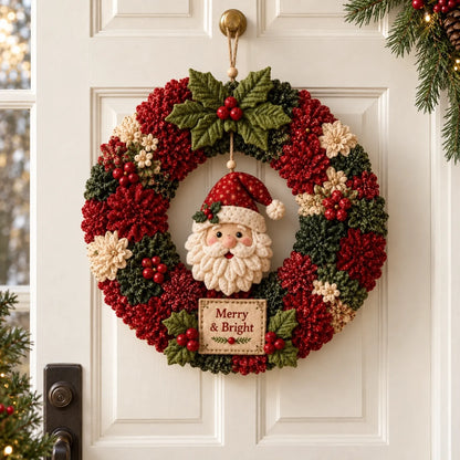 Christmas Wreath Poke Craft Kit