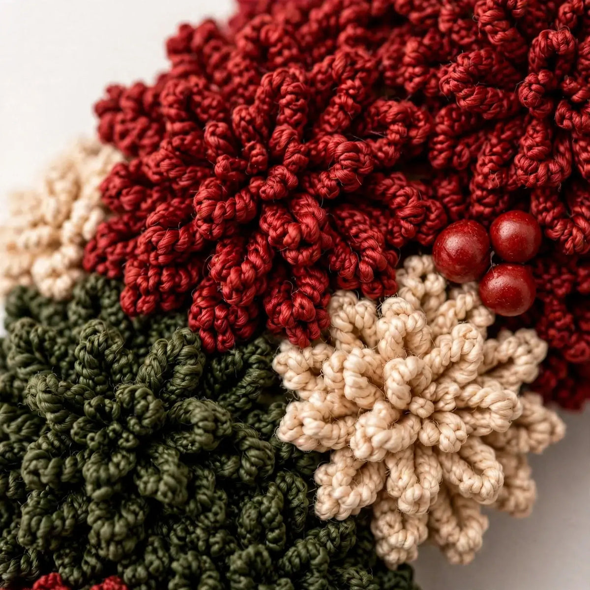Christmas Wreath Poke Craft Kit