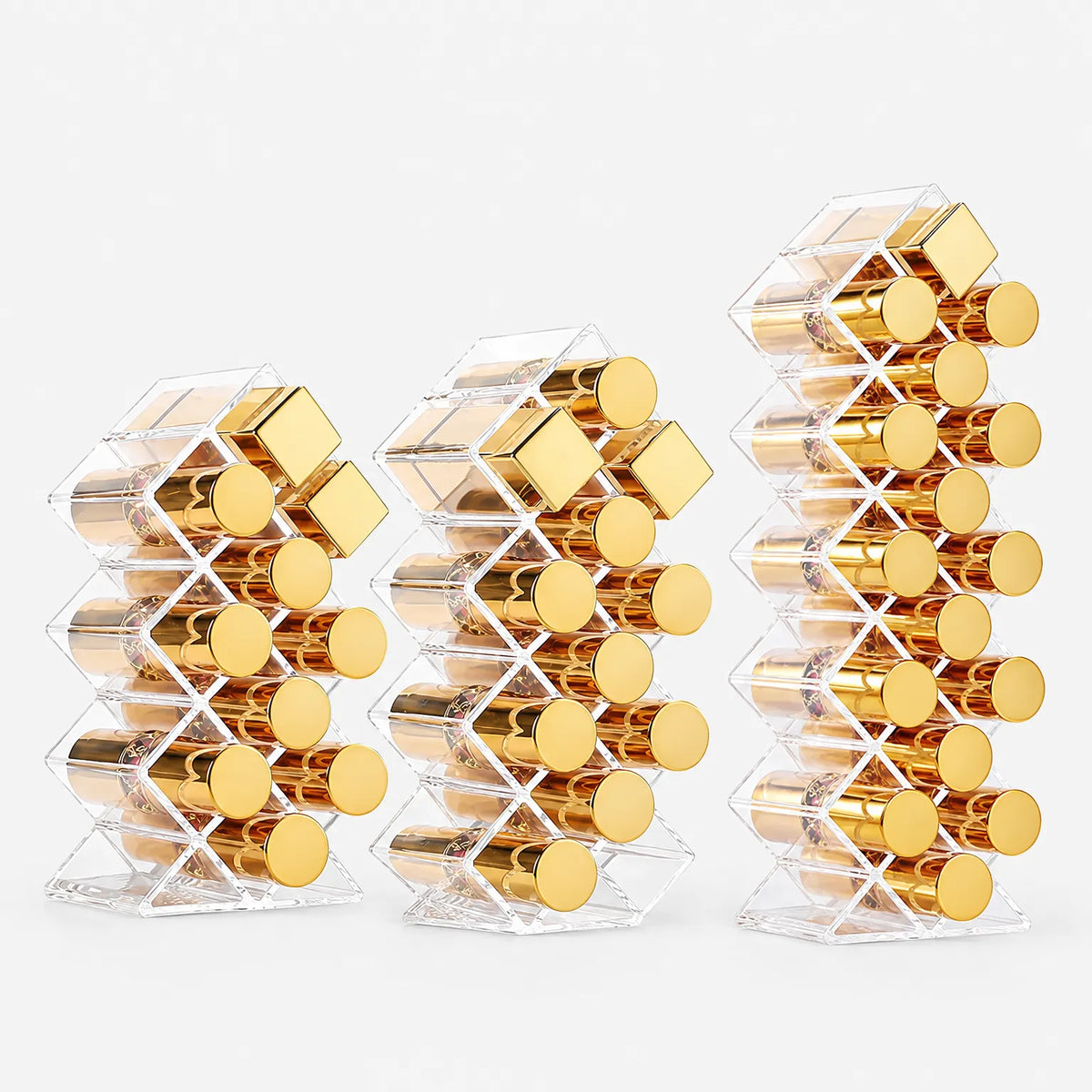 Clear Acrylic Makeup Organizer for Lipstick and Cosmetics