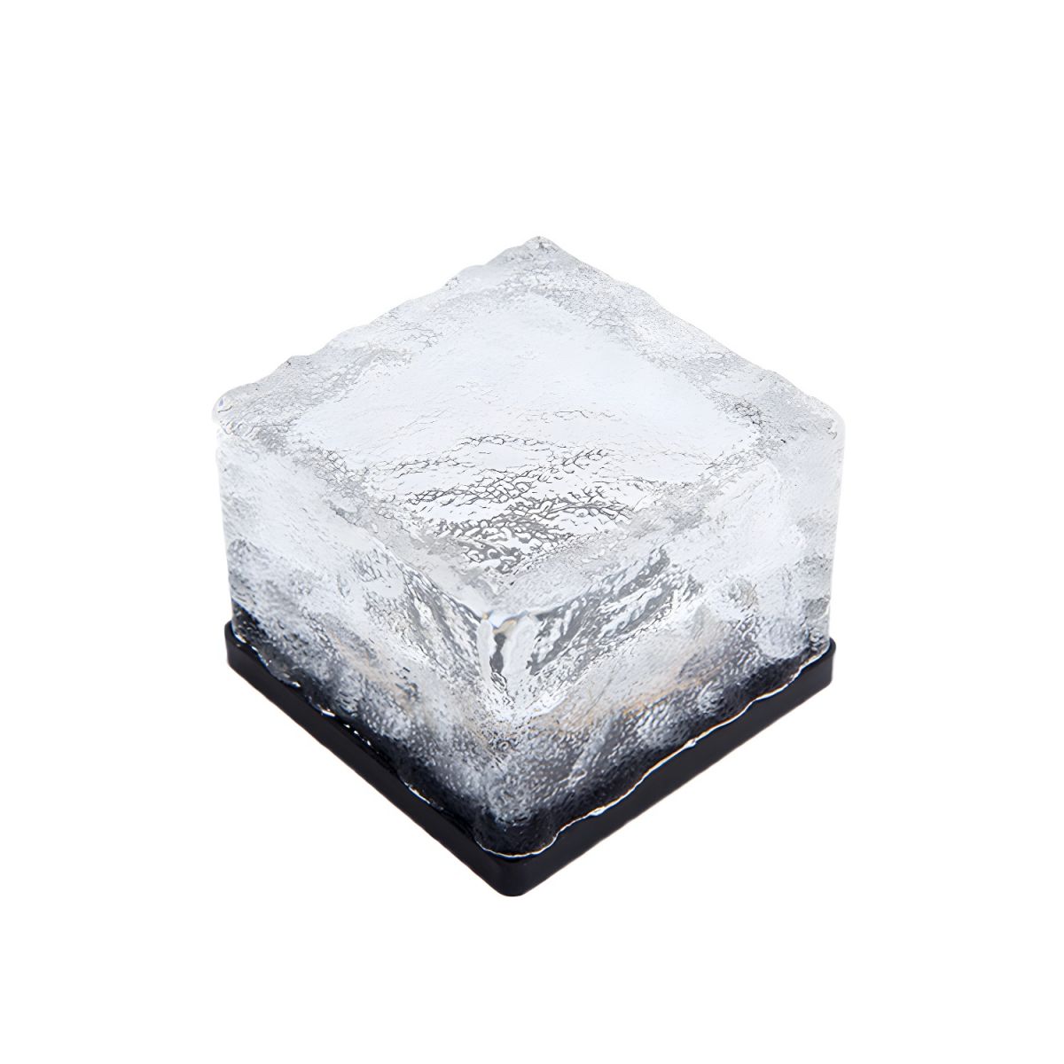 Clear Glass Solar Ground Lamp for Outdoor Paths | Fenvra