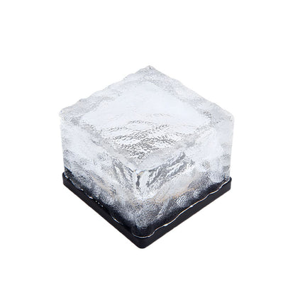 Clear Glass Solar Ground Lamp for Outdoor Paths | Fenvra