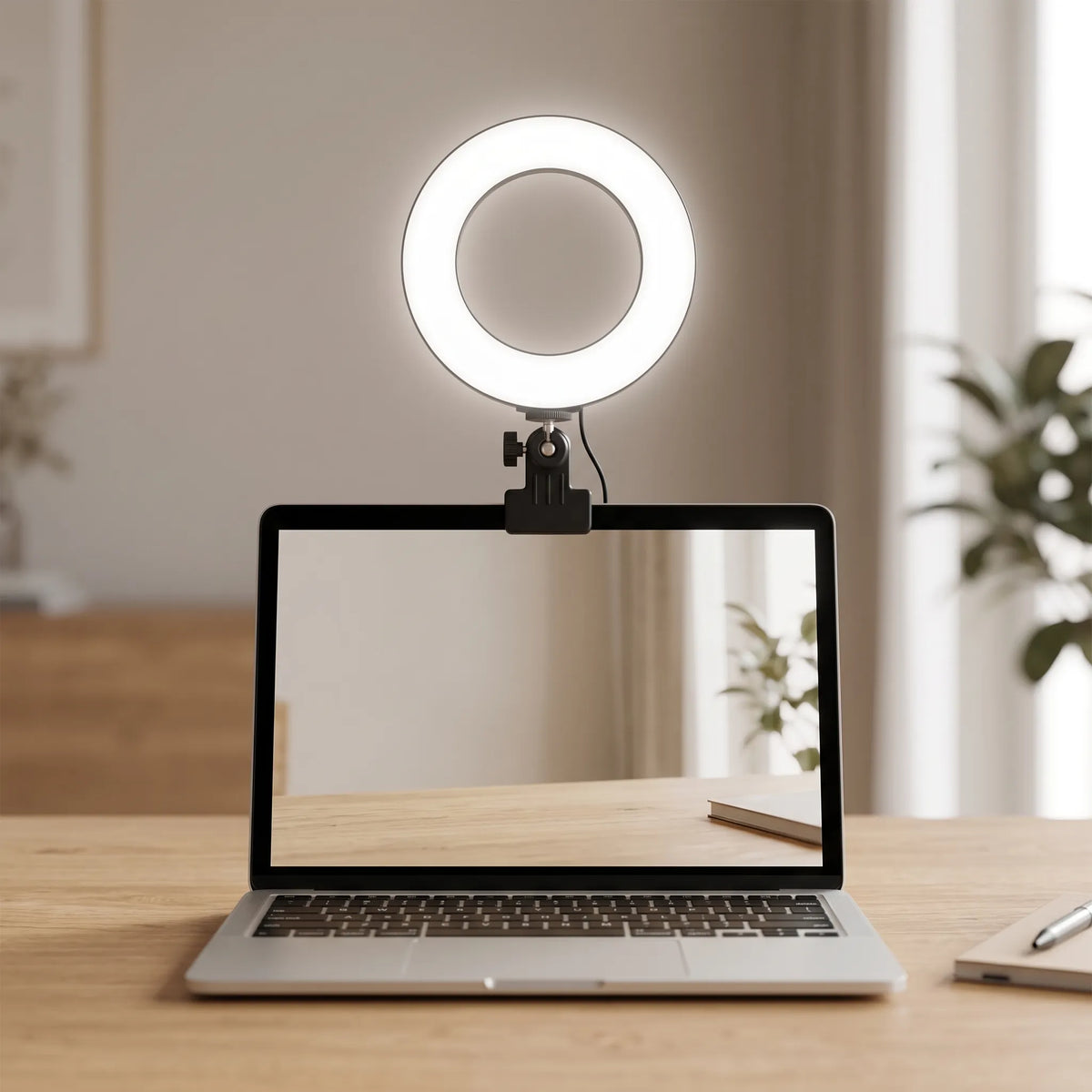 Clip On Laptop Ring Light