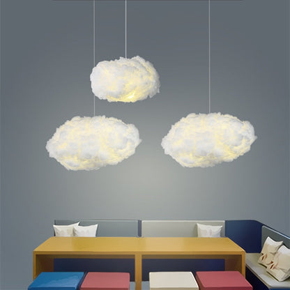 Cloud Style Ceiling Light Soft Fabric Floating Lamp | Larevi