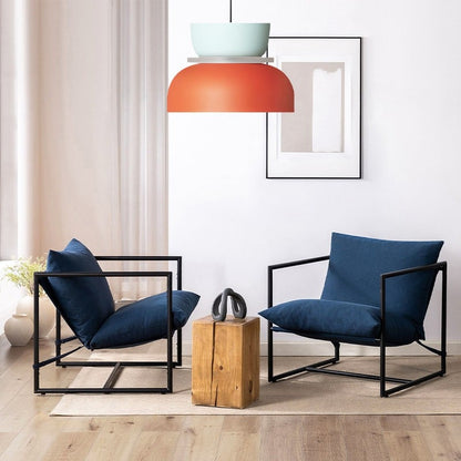 Colour Accent Pendant Light Nordic Bowl Form Design | Veltrix
