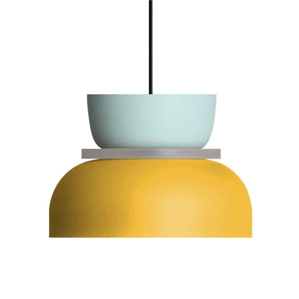 Colour Accent Pendant Light Nordic Bowl Form Design | Veltrix