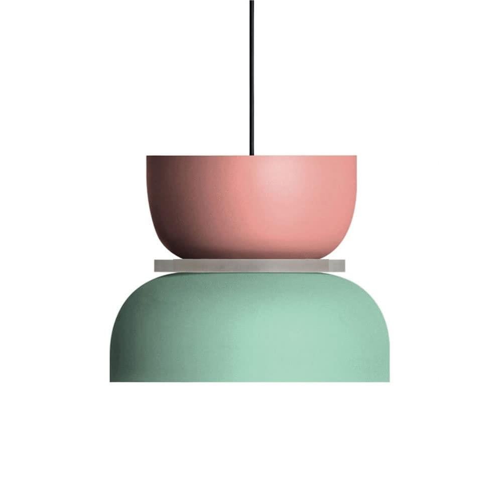 Colour Accent Pendant Light Nordic Bowl Form Design | Veltrix