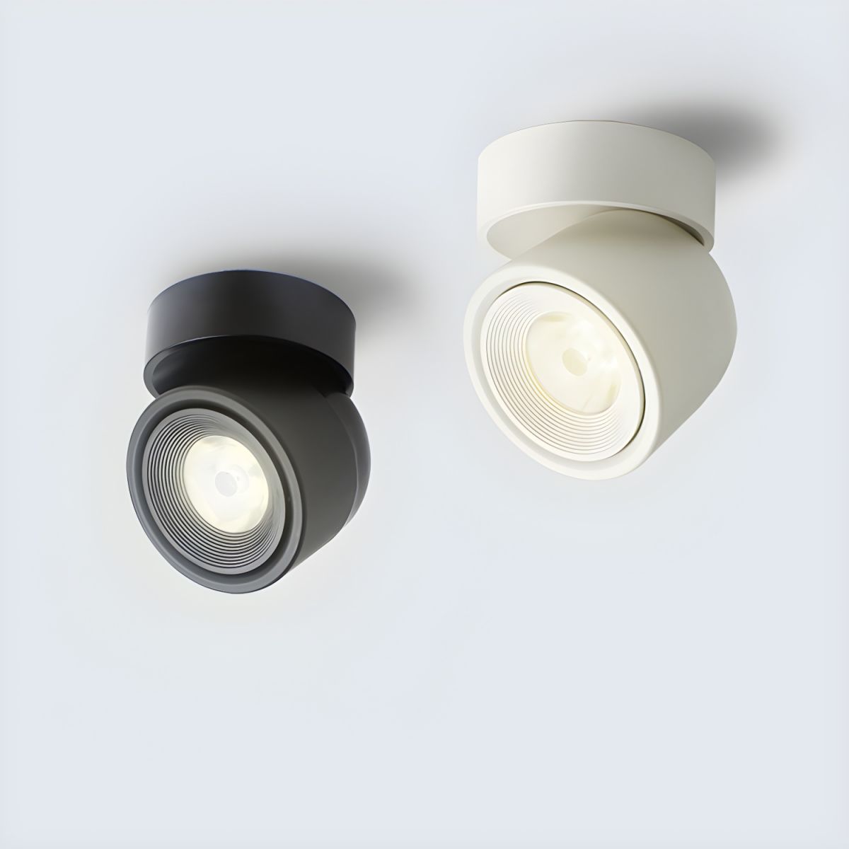 Compact Nordic LED Flush Mount Ceiling Light Fixture | Cylora