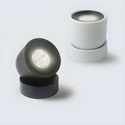 Compact Nordic LED Flush Mount Ceiling Light Fixture | Cylora