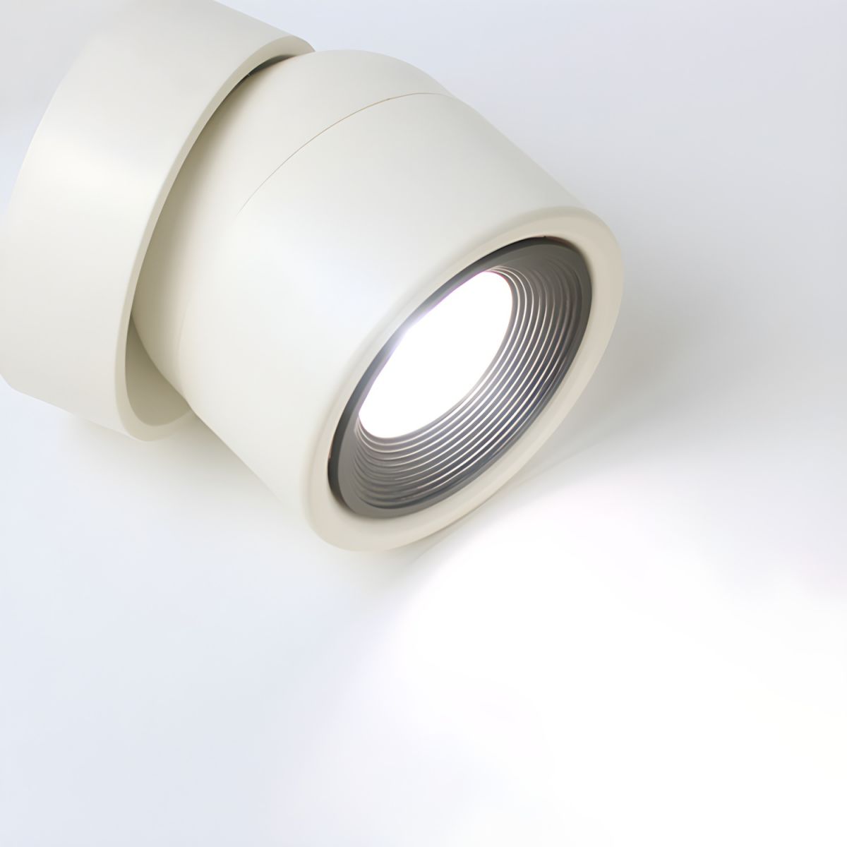 Compact Nordic LED Flush Mount Ceiling Light Fixture | Cylora