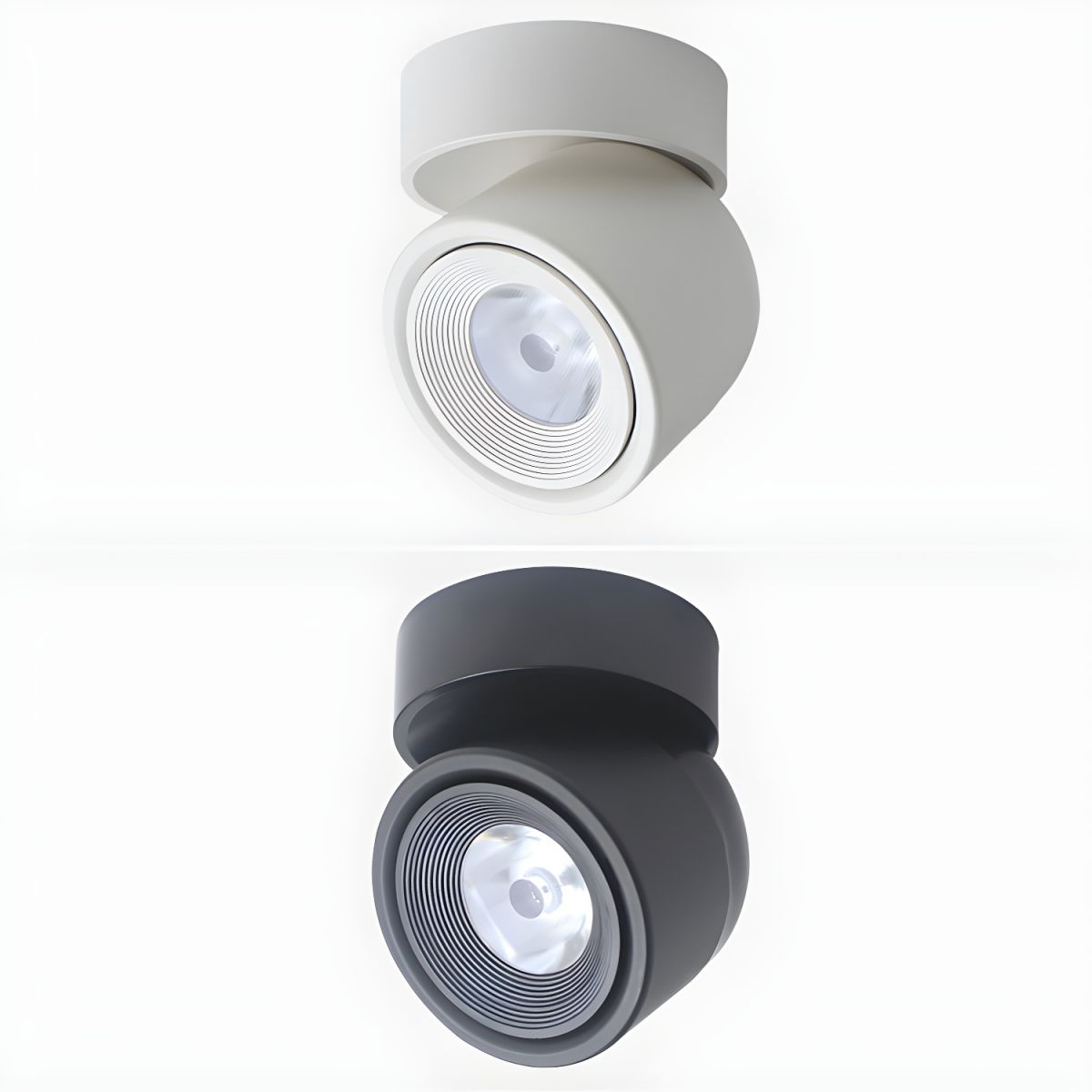 Compact Nordic LED Flush Mount Ceiling Light Fixture | Cylora