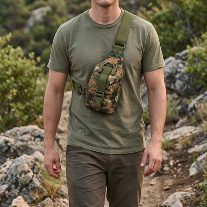 Compact Outdoor Crossbody Travel Chest Pack