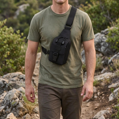 Compact Outdoor Crossbody Travel Chest Pack