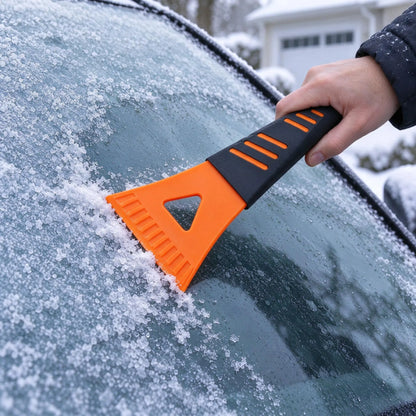 Compact Windshield Ice Scraper
