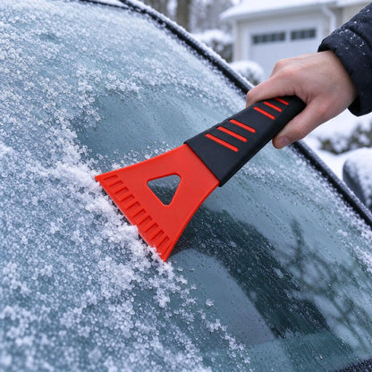 Compact Windshield Ice Scraper