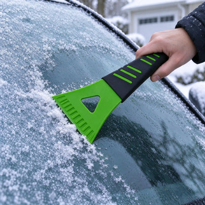 Compact Windshield Ice Scraper