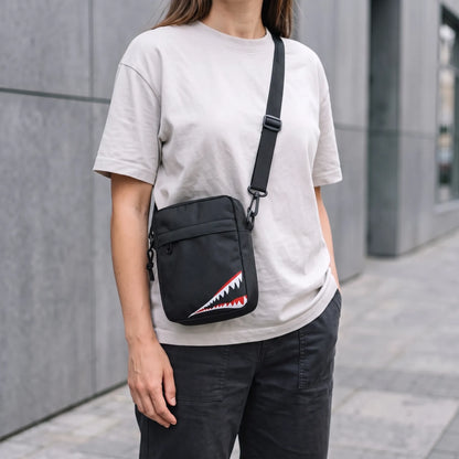 Compact Zippered Phone Shoulder Crossbody Bag