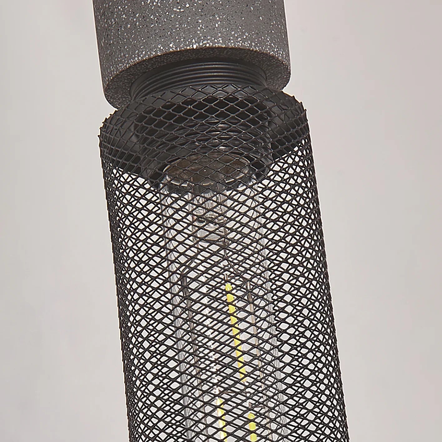 Concrete Cylinder Pendant Light for Urban Interior Style | Zythera
