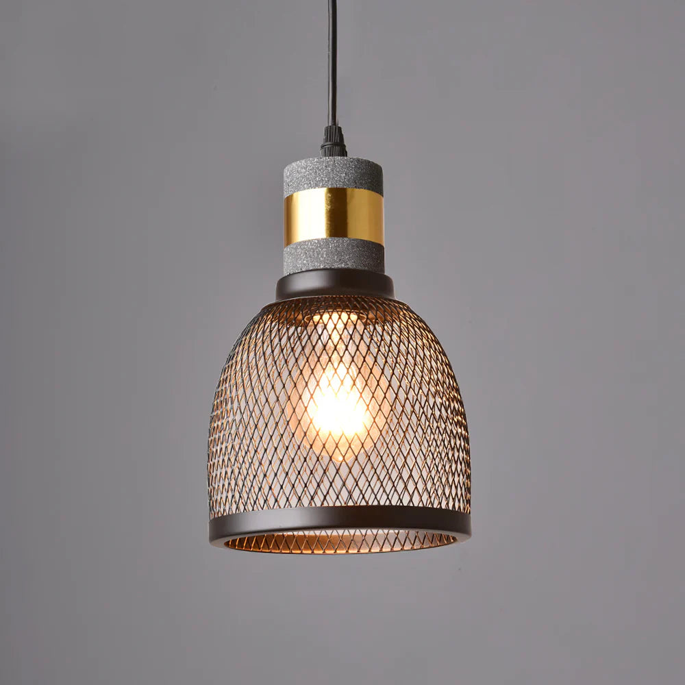 Concrete Cylinder Pendant Light for Urban Interior Style | Zythera