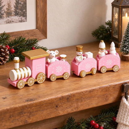 Connected Carriage Christmas Train Ornament