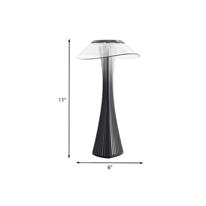Contemporary Acrylic Shade Table Lamp with LED Light | Zantrico