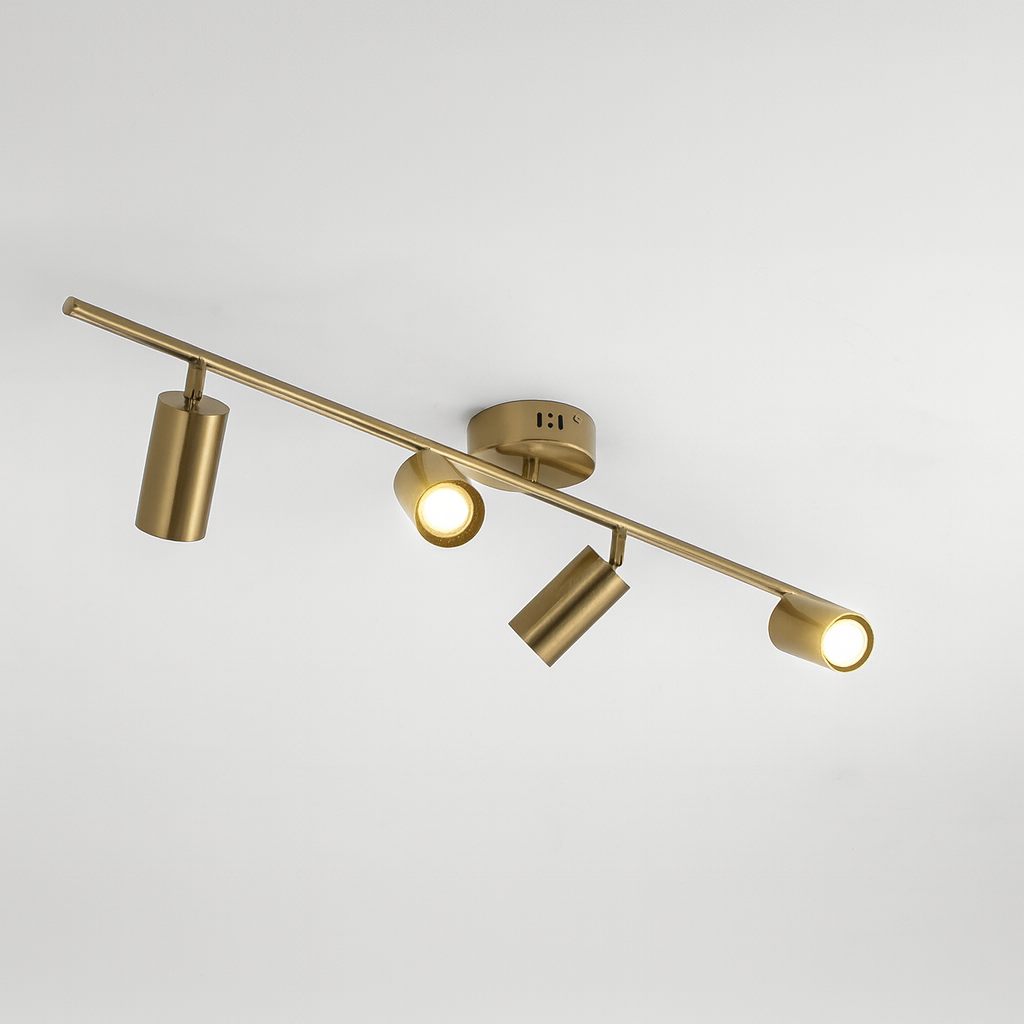 Contemporary Aluminium LED Ceiling Spotlight Bar Light | Solvane