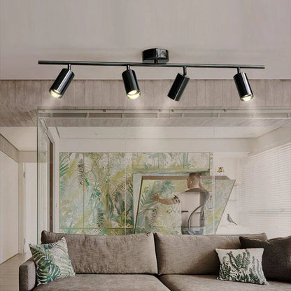 Contemporary Aluminium LED Ceiling Spotlight Bar Light | Solvane