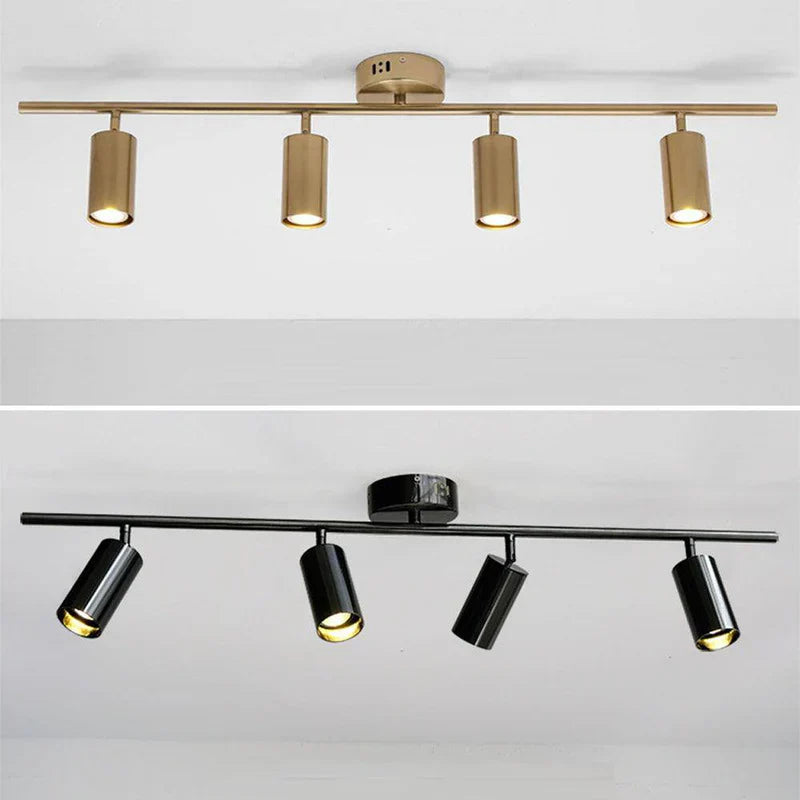 Contemporary Aluminium LED Ceiling Spotlight Bar Light | Solvane
