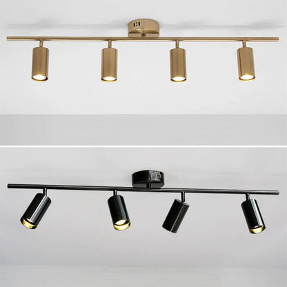 Contemporary Aluminium LED Ceiling Spotlight Bar Light | Solvane